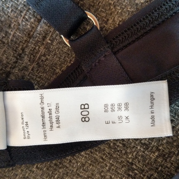 Hanro Bra Black - Picture 10 of 15